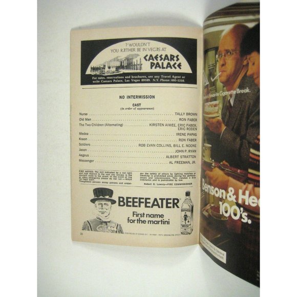 Euripides Medea Playbill February 1973 Tally Brown Ron Faber Albert Stratton - Picture 6 of 7